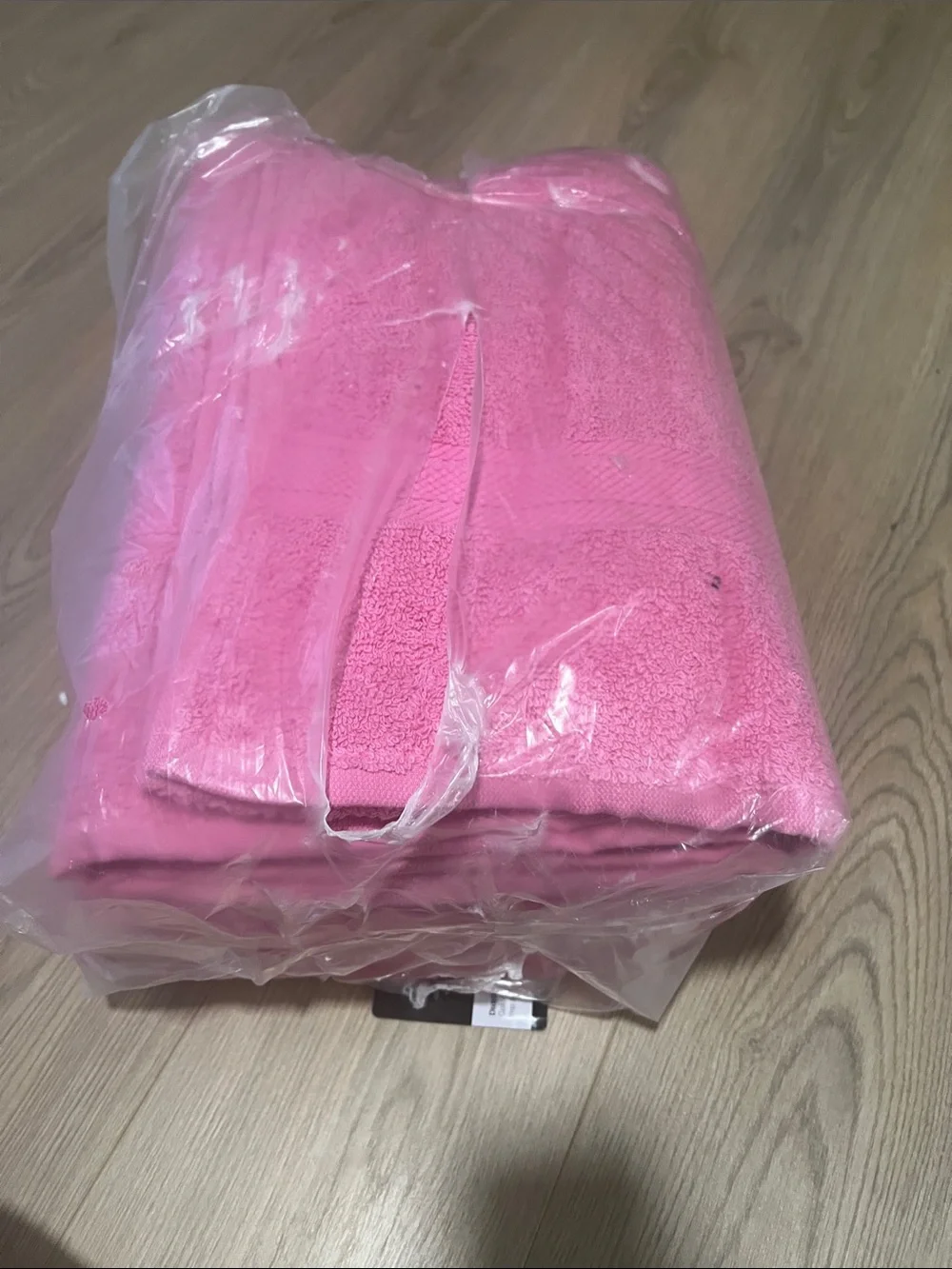 Pink Bath Towel - Bright Pink
